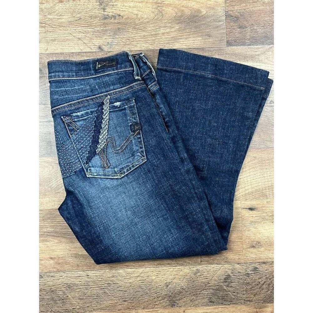 Citizens of Humanity Low Waist Flair Stretch Crop Jeans Size 28‎